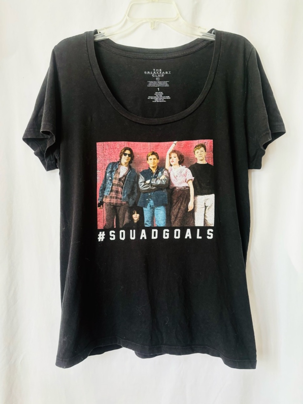 Breakfast Club Squad Goals Official Black Graphic T‑Shirt